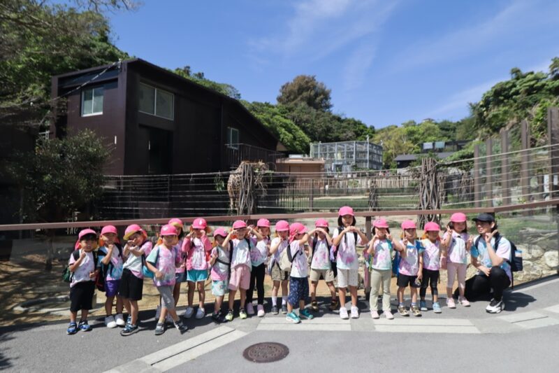 わくわく春の遠足【わかたけ北】の写真