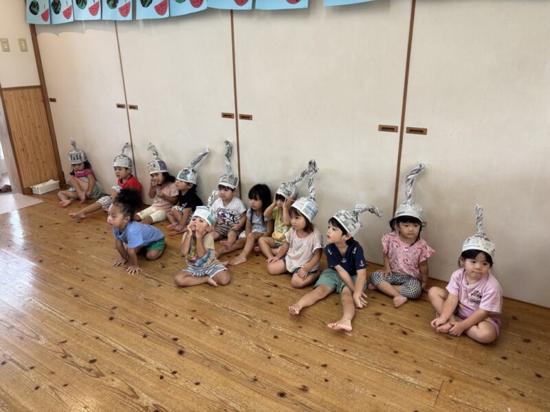 ちびっこエイサー隊出動！【わかたけ】の写真