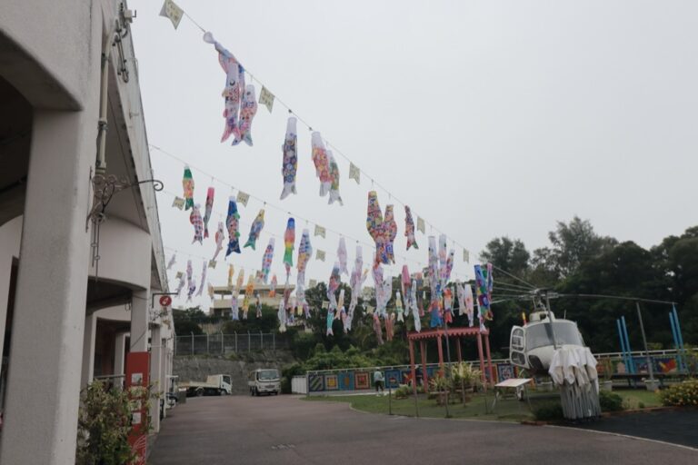 こいのぼり掲揚式に参加🎏【わかたけ】の写真