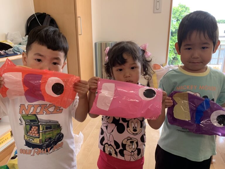 こいのぼり作ったよ🎨🎏【わかたけ北】の写真